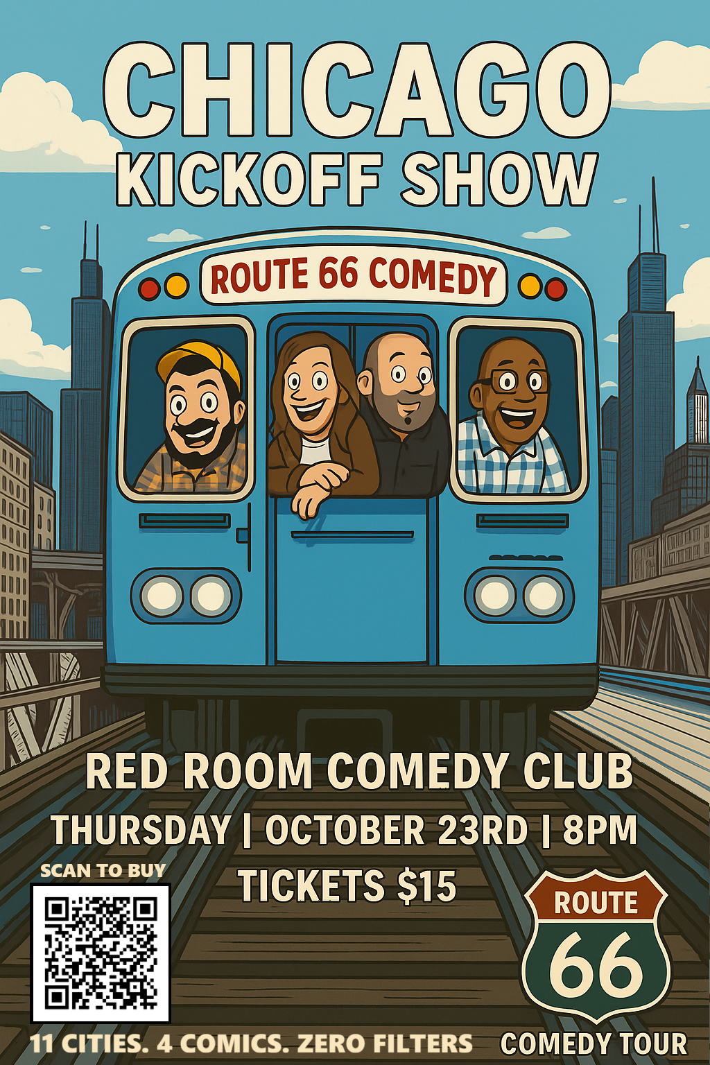 Chicago Kickoff Show — Red Room Comedy Club